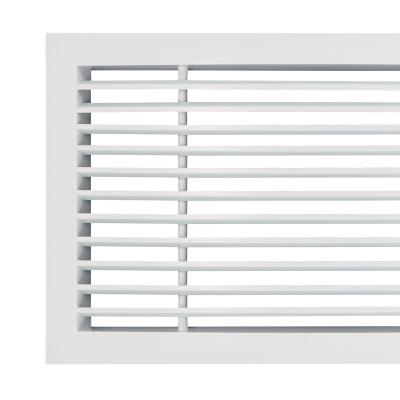 China Modern Aluminum Linear Split Bar Grille Air Diffuser And Air Conditioner Grill for sale