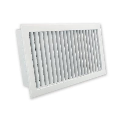 China Air Flexible Aluminum Diffuser Single Deflection Air Vent Grille With OBD For HVAC Ventilation for sale