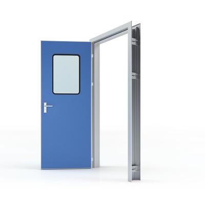 China Modern Aluminum Swing Doors for Office, Hospital, Laboratory, Pharmaceutical, Brick Wall Door for sale