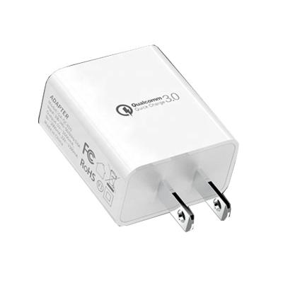 China ABS+PC Fireproof FCC Travel Mobile Phone Power Charging AC Plug In Quick Adapters 1 Port USB C AC DC Power Adapter 5v 3a for sale