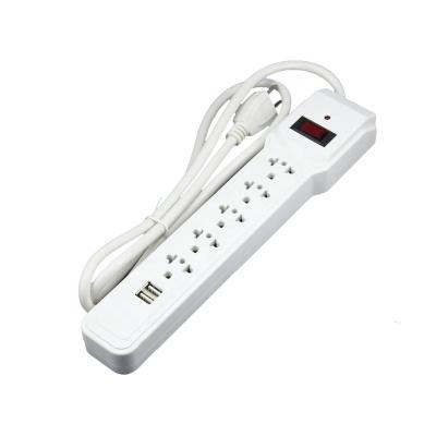 China Residential / Multipurpose Multifunction Modular Outlet Surge Protector Smart EU US Switch Power Strip With USB for sale