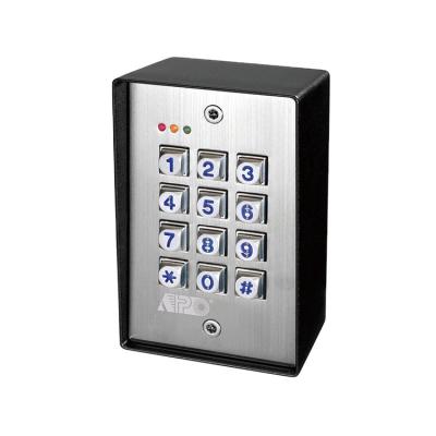 China IP-66 steel housing IP-66 steel keypad access control keypad metal password expandable dimension outdoor split decoder use waterproof/waterproof CODE blue LED NC; GUA for sale