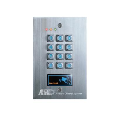 China home & Desk Door Entry Doorbell Exit Access Control Keypad Card Reader for Control Wiegand 26, 34, 37 Blue 3 Bit LED Car Garage Relay NC/NO for sale