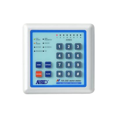 China home & Desktop Alarm Systems 8 Zones Home Security Alarm Control Panel Smart Alarm System for Home and Office with Auto Dialer to User Set Phone Number for sale