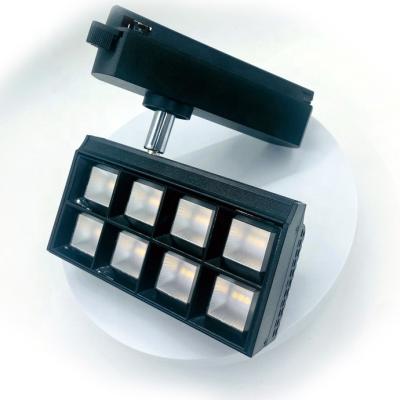 China Retail Store 20w 30w 60w 2835 SMD Commercial Retail Track Lighting Led Aluminum Square Led Track Light for sale