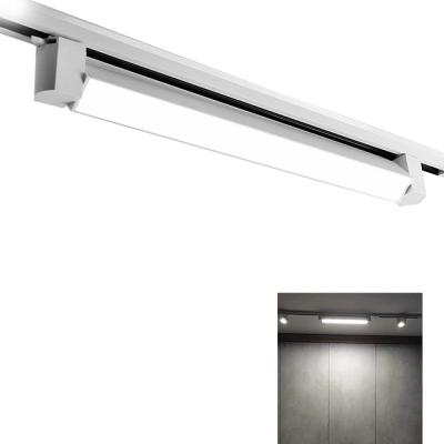 China Modern High Quality Linear Led Adjustable Moving Track Light 30w Moving Lighting For Supermarket Clothing Store for sale