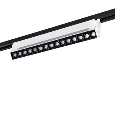 China 30w CRI90 System Linear Anti-glare Blinking Light Modern Led Track Light Free Standing Light for sale