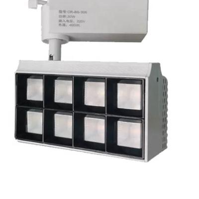 China Retail store 2023 newest design square adjustable track light smd led track lighting good quality for sale