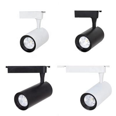 China hotel whole price led track light adjustable cob led track lighting high quality 30w cob led track light for sale