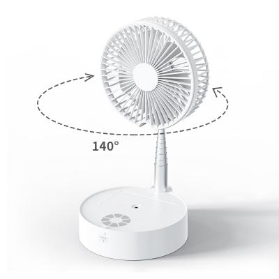 China High Quality Rechargeable Telescopic Folding Humidifier Fan Usb 3 Gear for sale