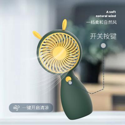 China New Small Handheld Fan Lanyard Mini Desktop Student Portable USB Charging Fan Fan Outdoor Summer Cooling Conditioner for sale