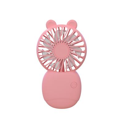 China Can Be The Top Quality Of The Latest Design Hand Held Phone Holder With Led Mini Dormitory Small Fan for sale