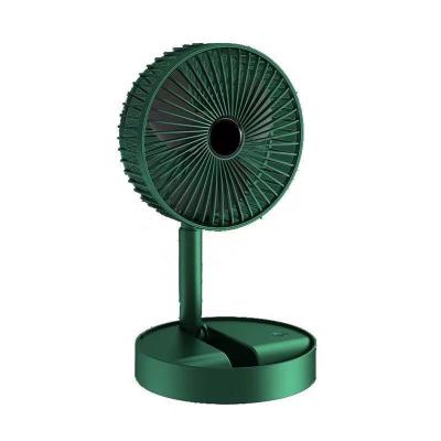 China Built In 2000 Mah Battery Usb Rechargeable Outdoor Adjustable Desktop Camping Led Ceiling Fans for sale