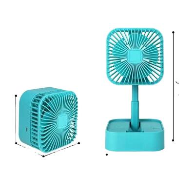 China Fast Speed ​​1200mah Mini Wireless Rechargeable Standing Colling Cooling Fans For Home Electric for sale