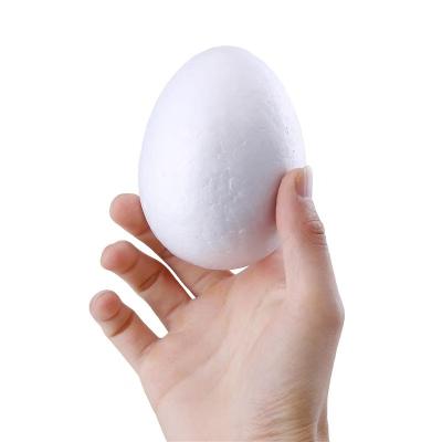 China Popular DIY Factory Selling New Products Multi Size Foam Egg Styrofoam Styrofoam Craft White Easter Eggs for sale