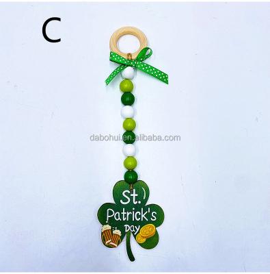 China DIY Popular Saint Patrick Day Event And Party Supplies St Patrick Day Bead Garland Decorations Party Supplies for sale