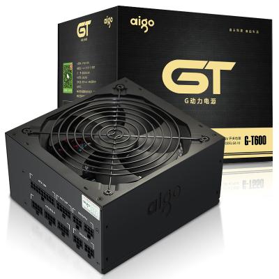 China Desktop Aigo GT-600 Full 600W High Quality Modular 80 PLUS BRONZE Power Supply for sale