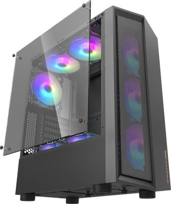 China With Glass Side Panel Window darkFlash ATX Gaming PC Case PC M-ATX Gaming Computer Case for sale