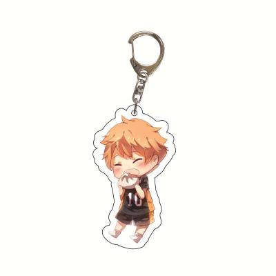 China Unisex Volleyball Youth Tokage Mountain Tobio Hyuga Xiangyang Solitary Claw Grinding Nishitani Yui Acrylic Keychain for sale