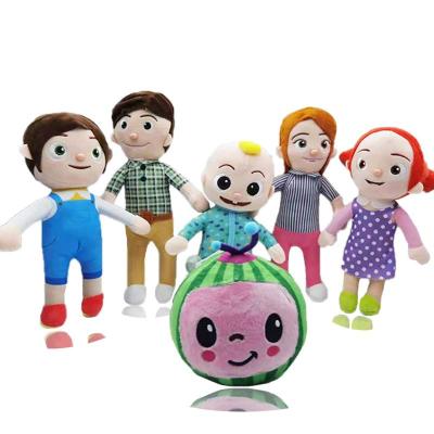 China Cartoon Toy 2021 Hot Sale Cocomelon Plush Toy Doll for sale