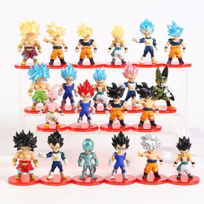 China Gift 2nd Generation 21 DragonBall Figure Sun Wukong Vegeta Demon Bu Ovli Sasharu Doll Toy Decoration for sale