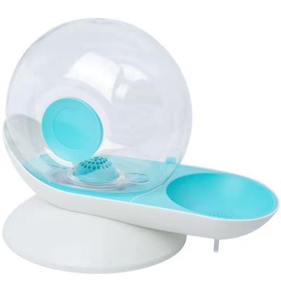 China New Sustainable Pet Snail Automatic Cat Feeding Water Bowl Cat Water Bowl Supplies for sale