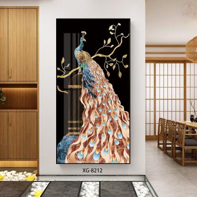 China New Beautiful Peacock 3d Anime Diamond Painting Classic/Postmodern Animal Paintings for sale