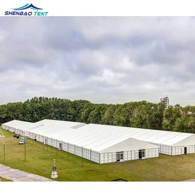 China White Events Exhibition Marquee Party Tent Marquee Tent For Temporary Warehouse for sale