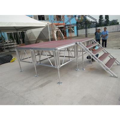 China aluminum exhibition stage/mobile concert stage/portable stage platform for sale for sale