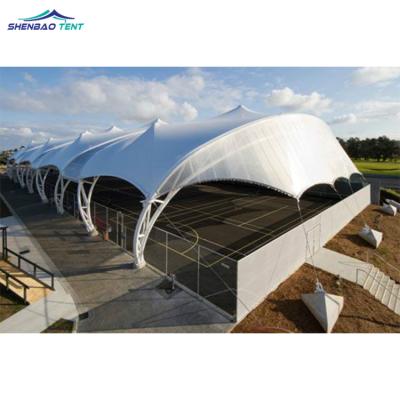 China No PVDF Tennis Court Membrane Structure Stadium Roof Membrane Limited Structure for sale