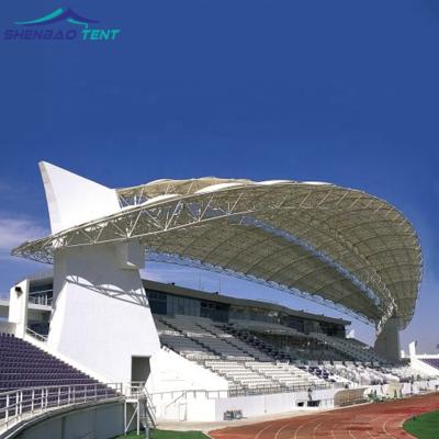 China No Limited Stadium Membrane Structure Pvdf Architectural Membrane Tent For Sports With Steel Structure for sale