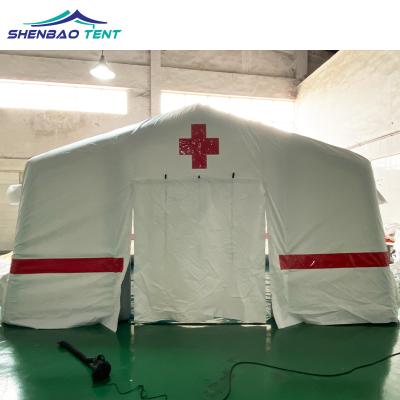 China Camouflage/field play disaster relief tents for medical isolation in emergency disinfection tent hospital tent for sale