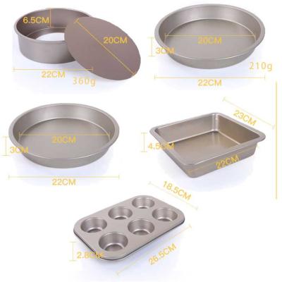 China Disposable Home Pastry Making Cookie Bread Small Oven Baking Tray Tool Kit Cake Mold Pizza Mold for sale