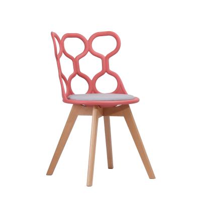 China Cooling Bazhou Biaoxiang Outdoor Furniture Small Price Dining Chair Plastic Chair Beech Wood Chair for sale