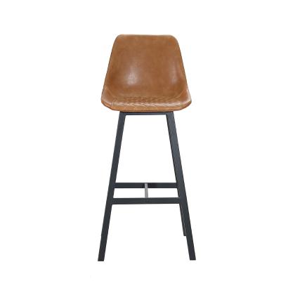 China Modern outdoor bar stool metal barstool bar counter sneaks plastic bar chair gold restaurant chair for sale