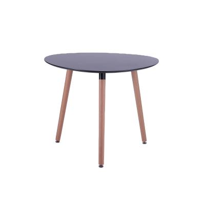 China (Other) Adjustable Wooden Rubber Wooden Dining Tables Oval Dining Table Plank Dining Table for sale