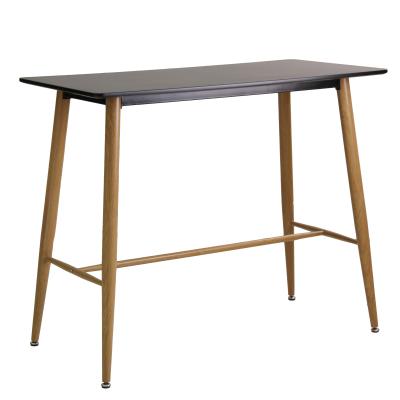 China Modern bar table for restaurant bar table with metal legs for sale