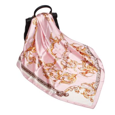 China Wholesale 2021 Newest Chiffon Women Brand High Quality Fashionable Scarf Elegant Bees Print Ladies Long Chiffon Scarves for sale