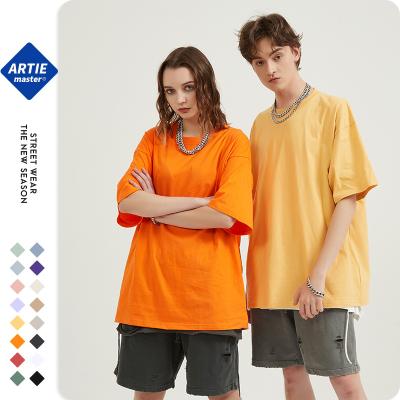 China hot sales Anti-wrinkle sports men women running mens solid color shorts quick dry sleeve loose fit plus size T-shirt for sale