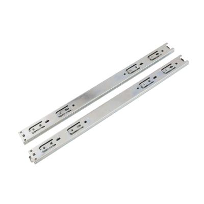 China Modern Roeasy 30mm Telescopic Ball Bearing Channel Drawer Slide In Furniture Cabinet for sale