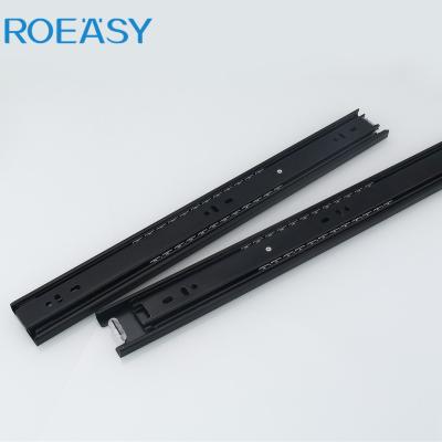 China Modern Full Extension Ball Bearing Drawer Slide Telescopic Roeasy Channel Runner For Cabinet Furniture for sale