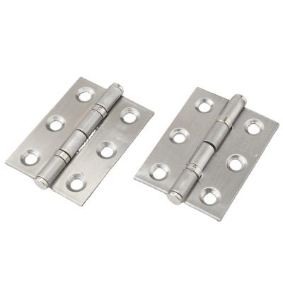 China Modern Roeasy 2.4 Inch Stainless Steel Small Flat Head Door Hinge Furniture Hinge for sale