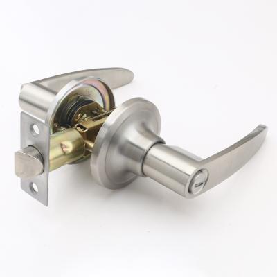 China Roeasy Modern Zinc Alloy Lever Lock Latch Passage Door Handle Tubular Lock for sale