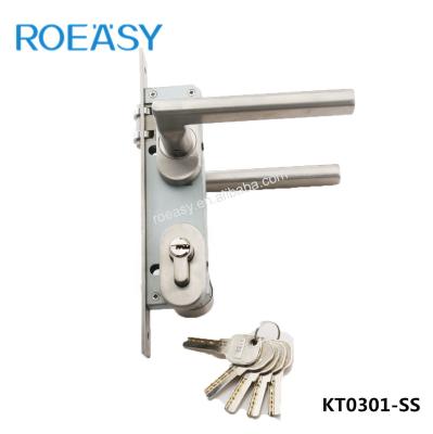 China Separate Entry ROEASY KT KT0352CA/SS Stainless Steel Door Lock for sale