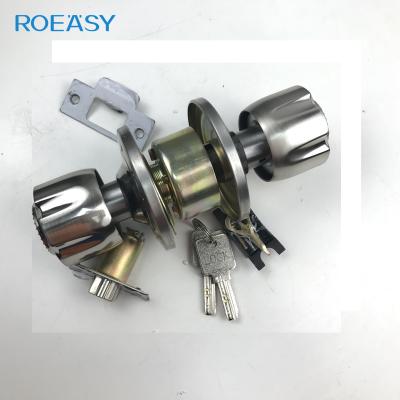 China Modern High Quality Zinc Alloy Type Cylindrical Lock 5900 SS-ET Lock Door Knob Roeasy Door Lock for sale