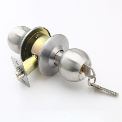 China Modern Stainless Type Door Knob Door Lock Cam Roeasy Steel Ball Lock Cylindrical Lock for sale