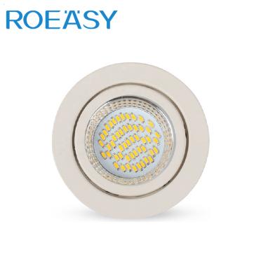 China Modern Ready To Ship Roeasy 86D50 Scan Nickel Round Led Panel Light Glass Shade 3W 70*22MM for sale