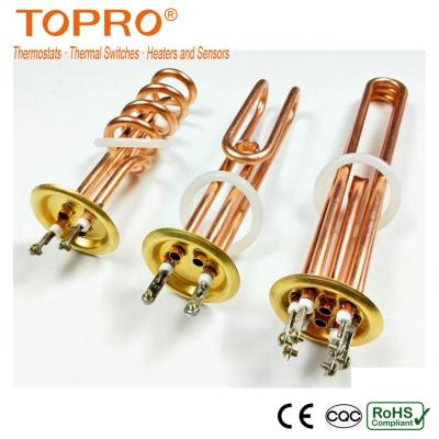 China Washing Machine And Clothing Dryer Customized Copper Tube Heating Element For Water Heaters for sale