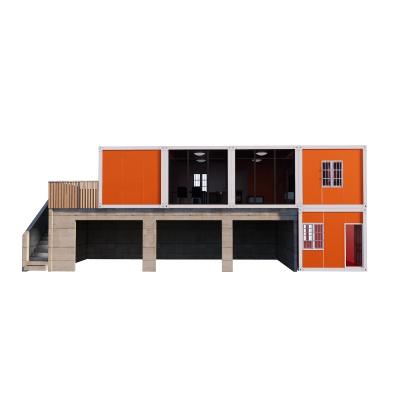 China Modern Office 20ft 40ft 20ft Standard Container Accommodation Camp Refugee Camp Container Living Container Site for sale