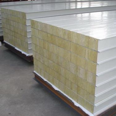 China Low Cost Modern Standard Wall Panel Building EPS/Rock Wool Sandwich Panels for sale